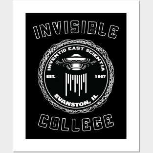 Unidentified Flying Object UAP novelty invisible college UFO Posters and Art